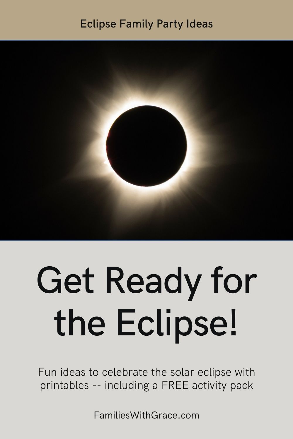 Solar eclipse party printables (plus a free activity pack)