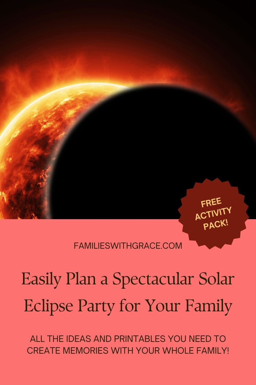 Solar eclipse party printables (plus a free activity pack)