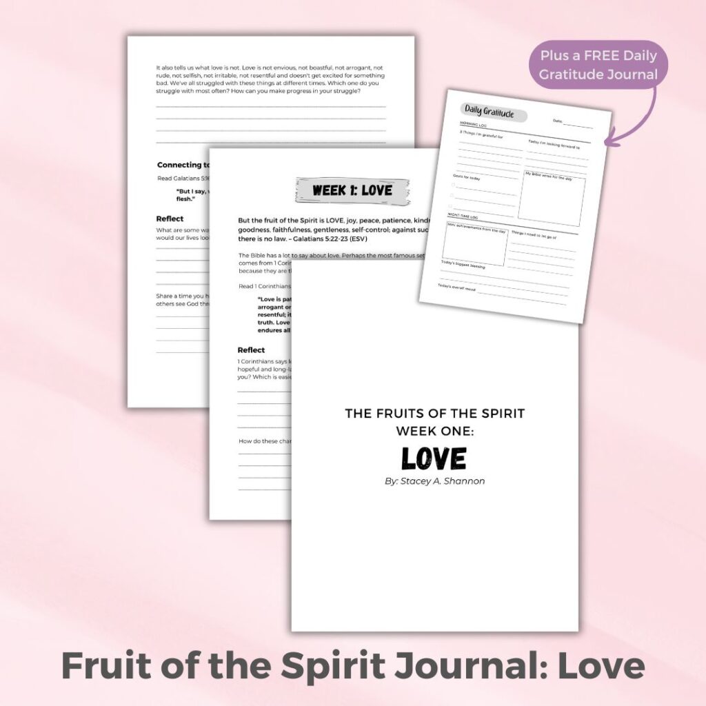 Fruit of the Spirit Journal: Love