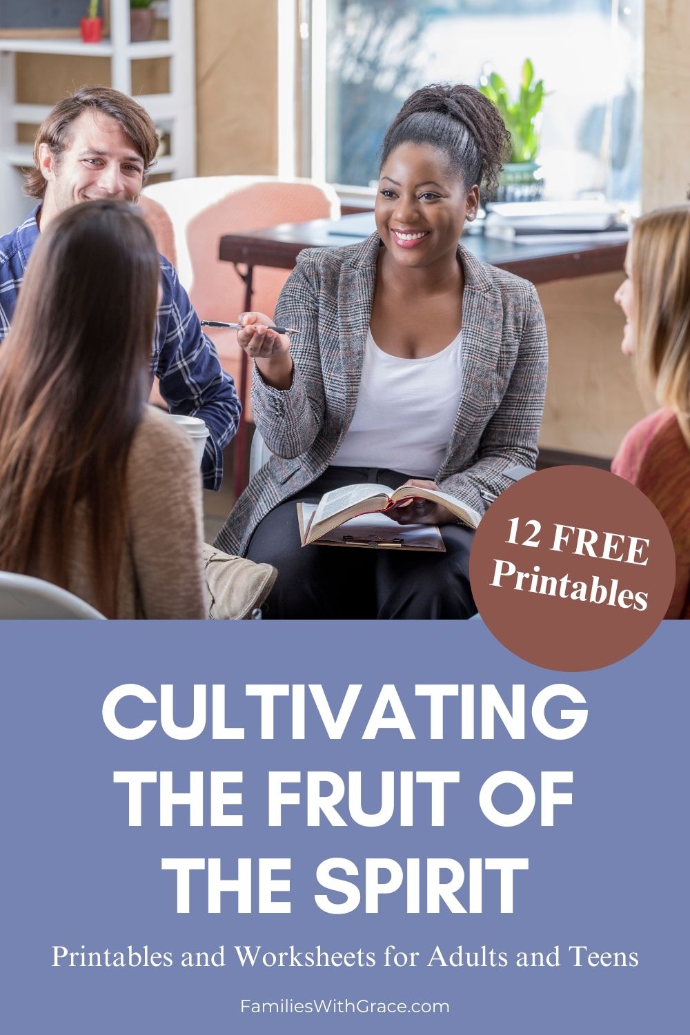 Fruit of the Spirit worksheets for adults and teens