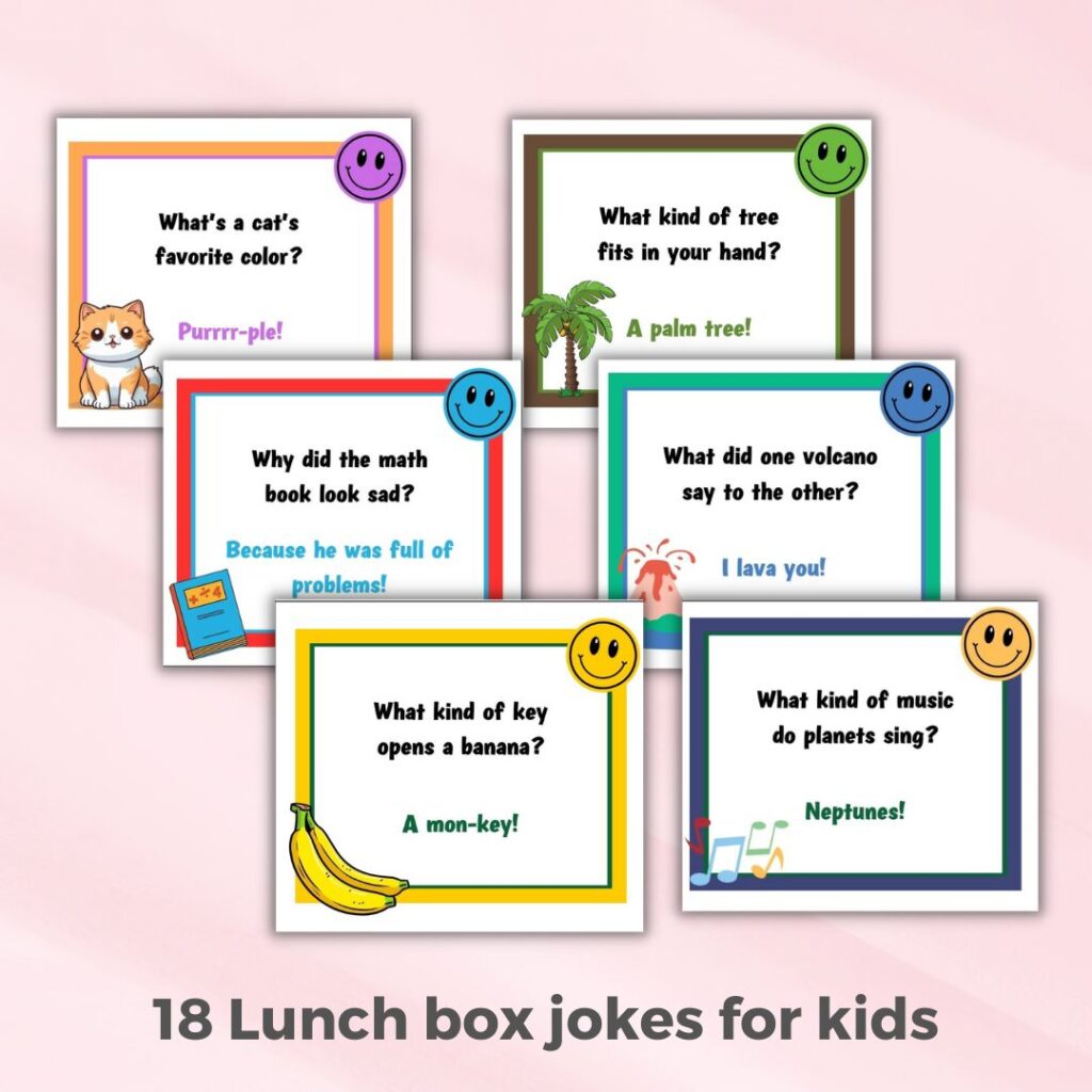 Lunchbox jokes for kids