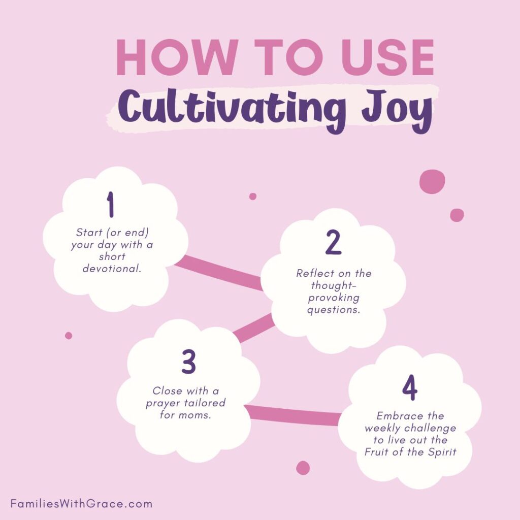 How to use Cultivating Joy