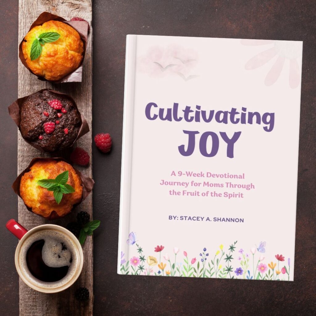 Cultivating Joy devotional book for moms