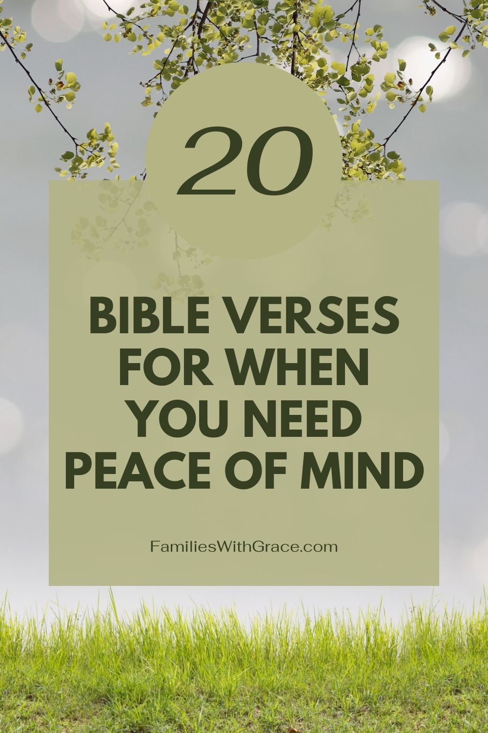 20 Encouraging Bible verses about peace of mind