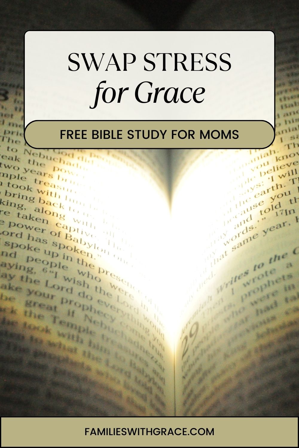 Free online Bible study for moms about stress