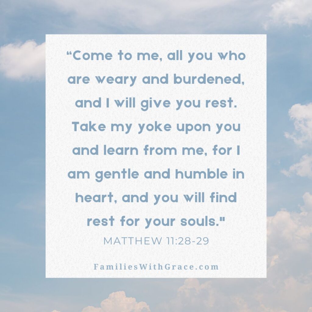 Matthew 11:28-29