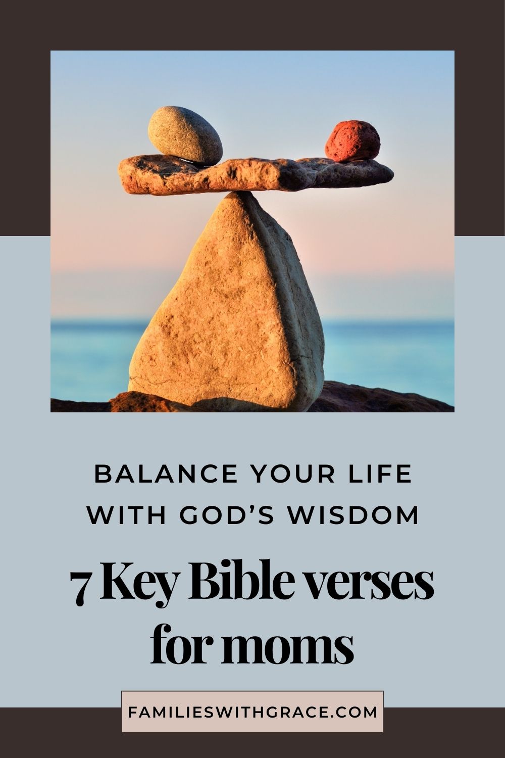 What does the Bible say about balance for moms?