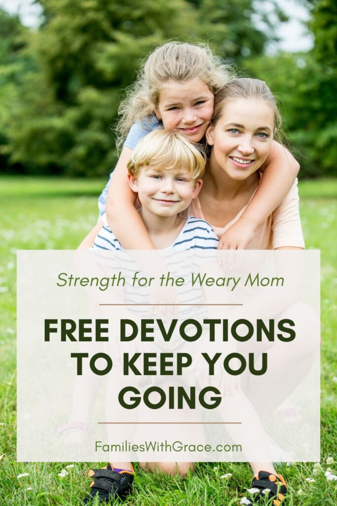 Short, powerful devotions for moms Pinterest image 2