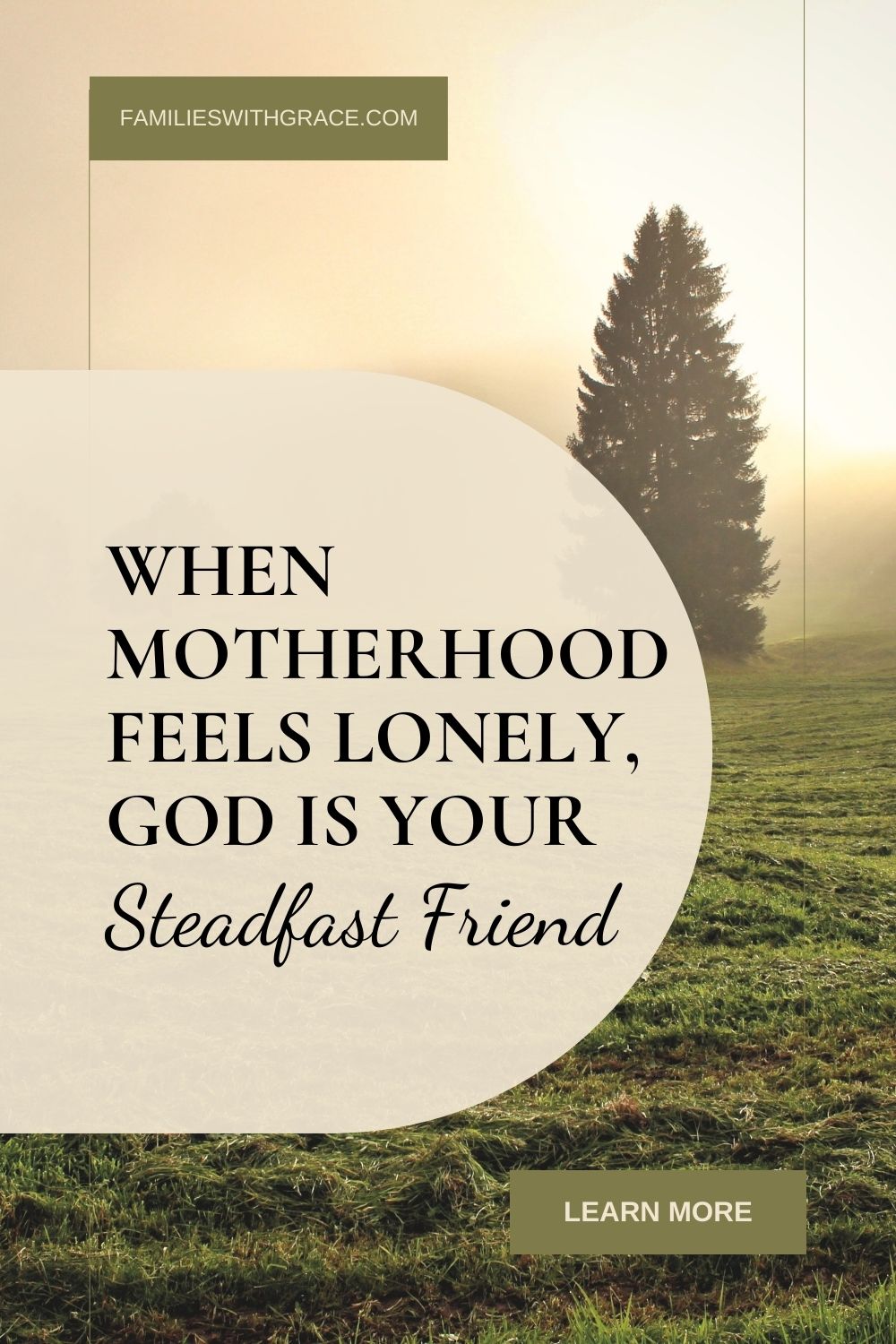 When motherhood feels lonely, God is right beside you