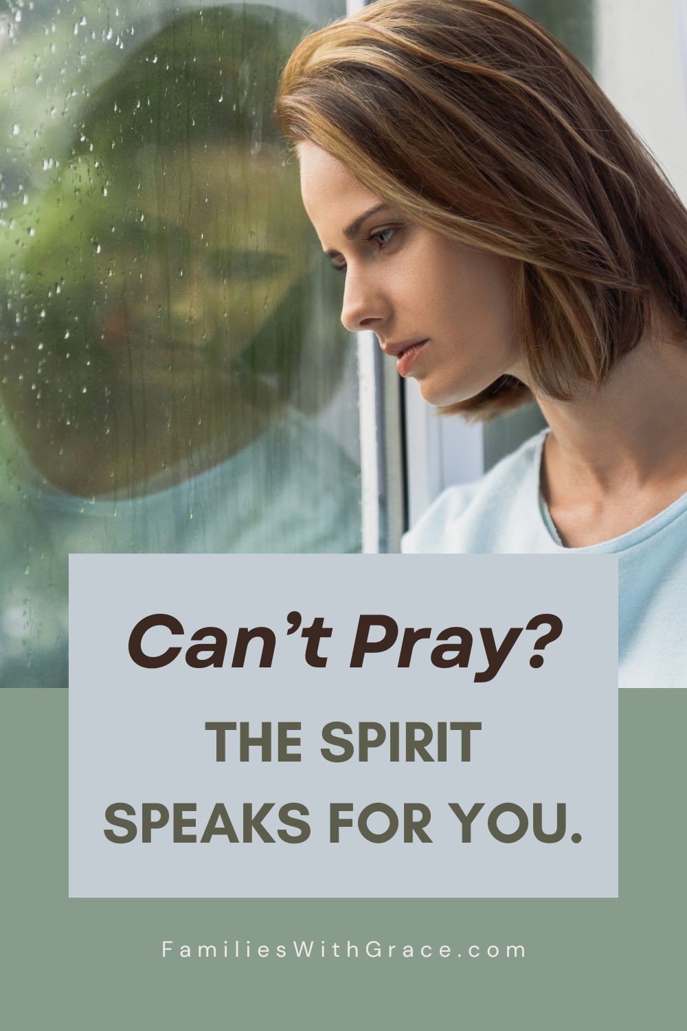 Prayers without words: How the Spirit intercedes for moms