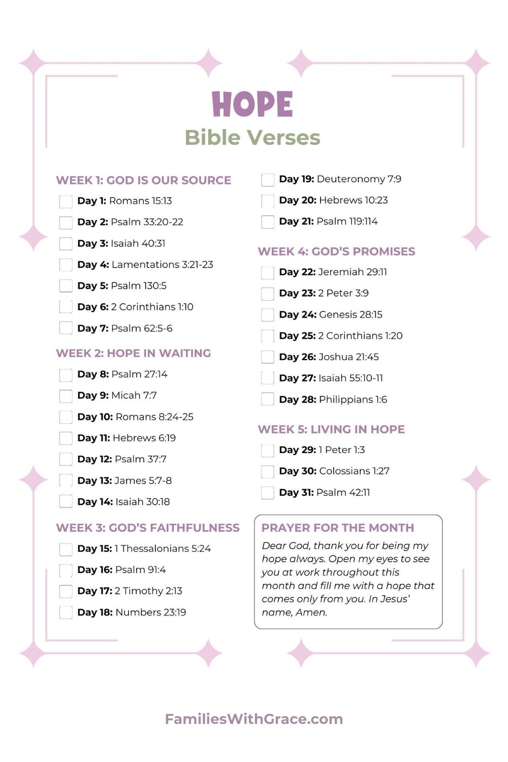 Bible verses about hope (with a free reading plan)