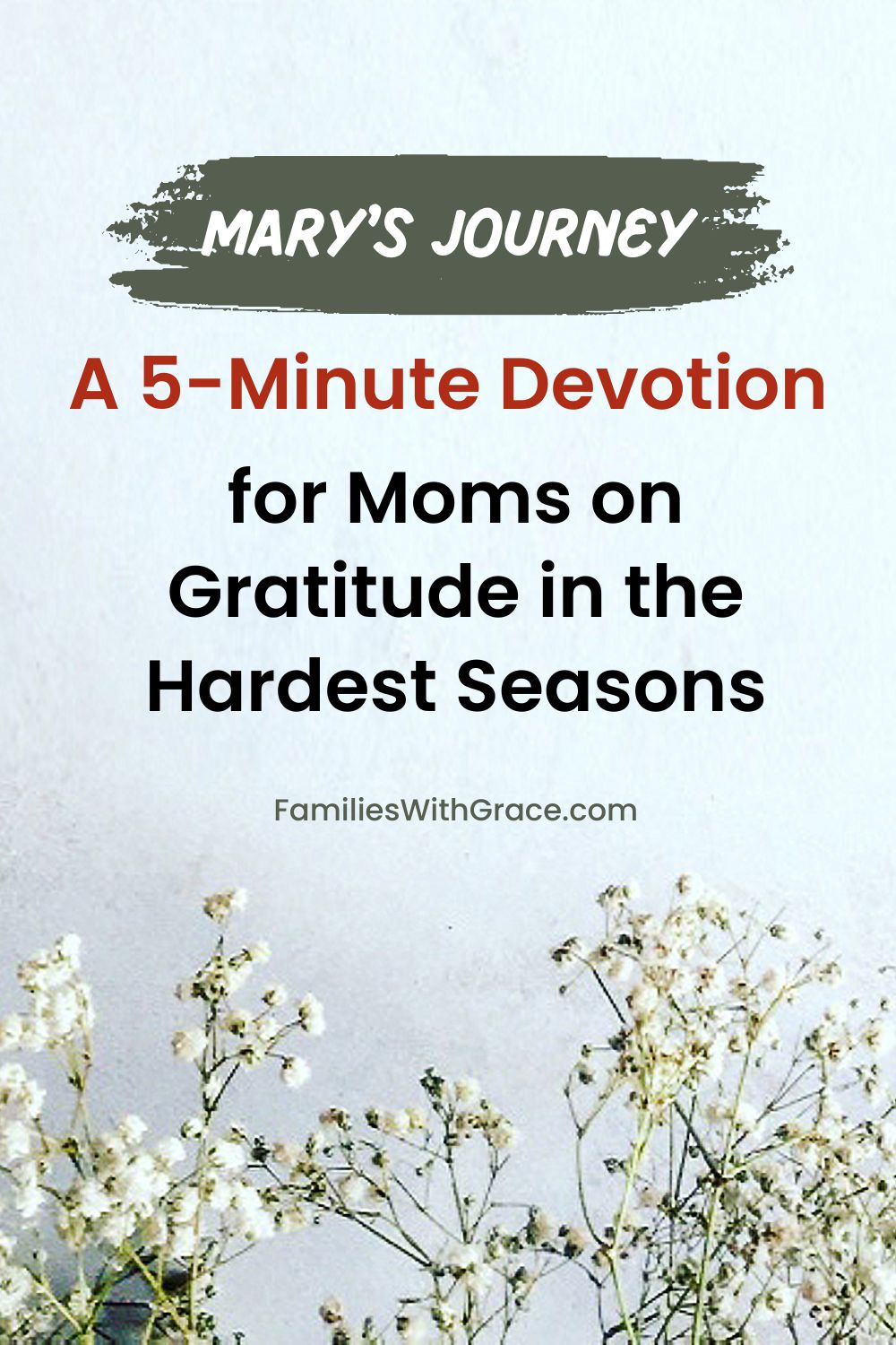 Pregnancy, pain and perseverance: Lessons from Mary’s journey