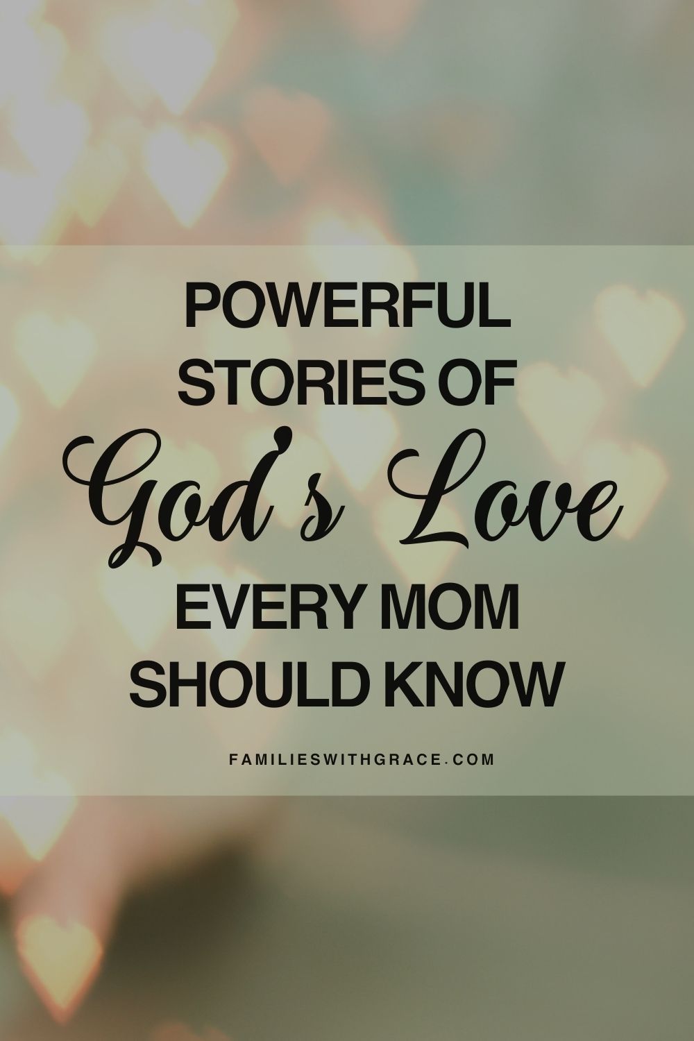 Stories of God\'s love in the Bible