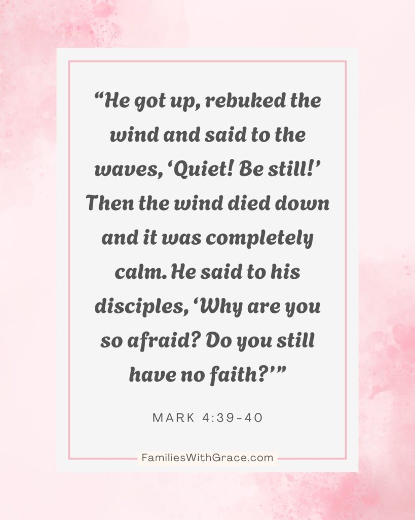 Mark 4:39-40