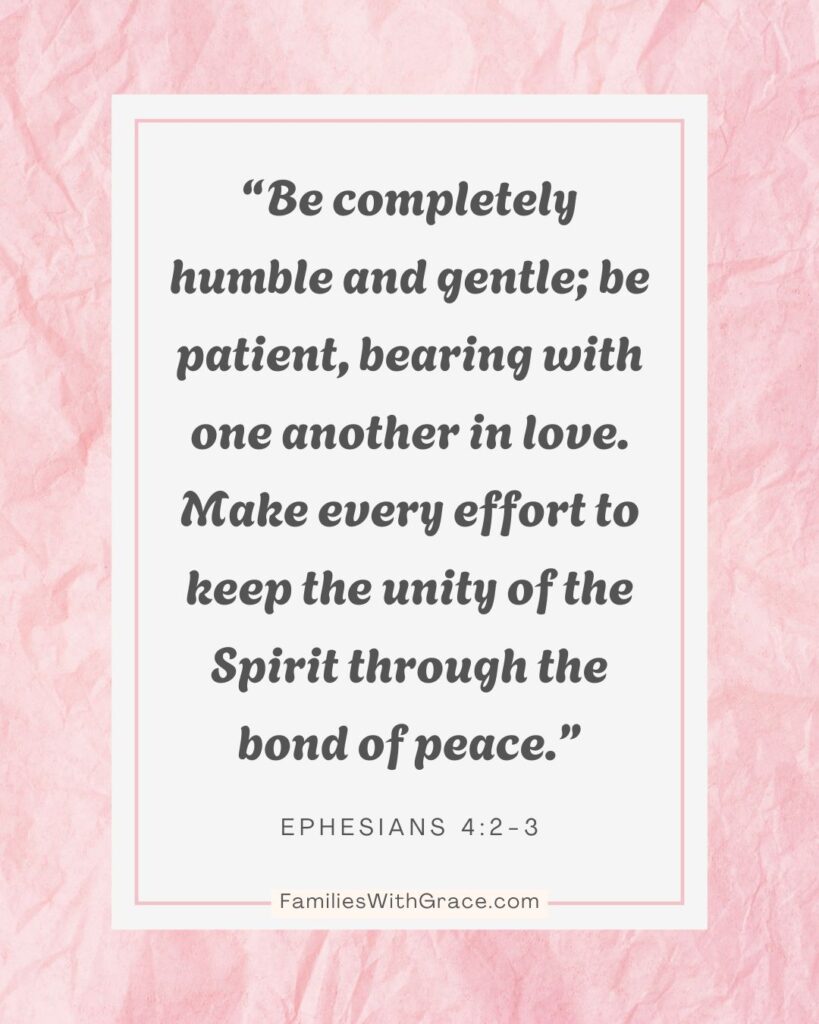 Ephesians 4:2-3