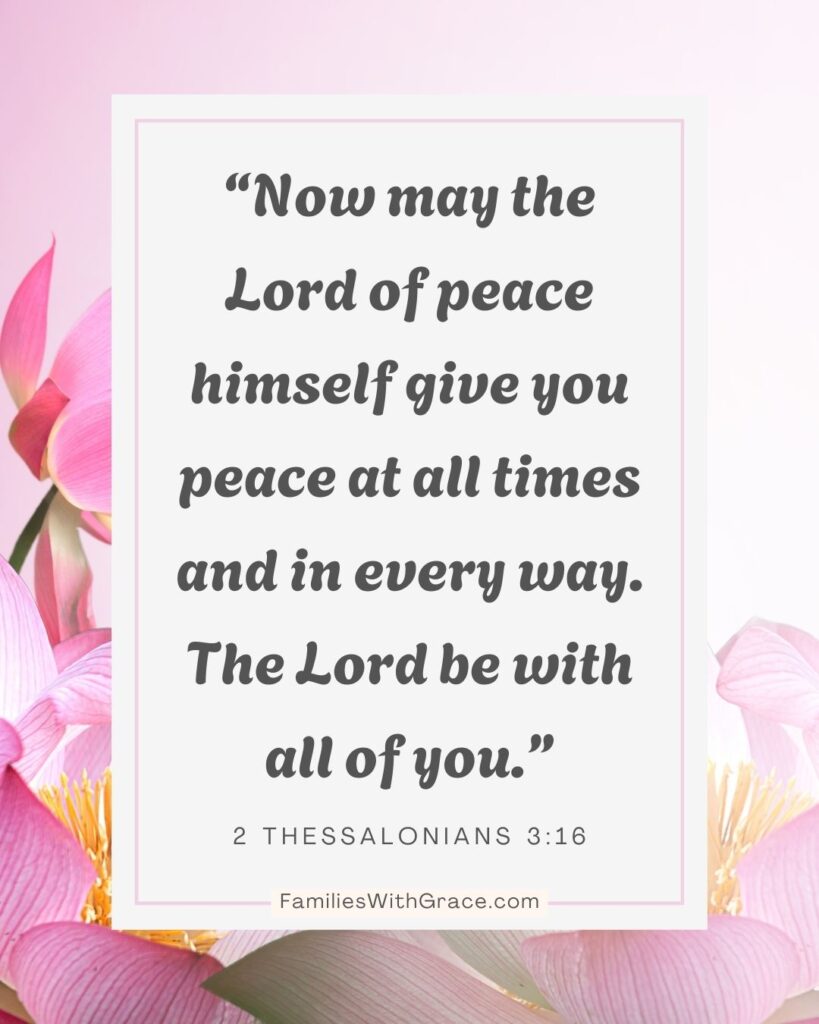 2 Thessalonians 3:16