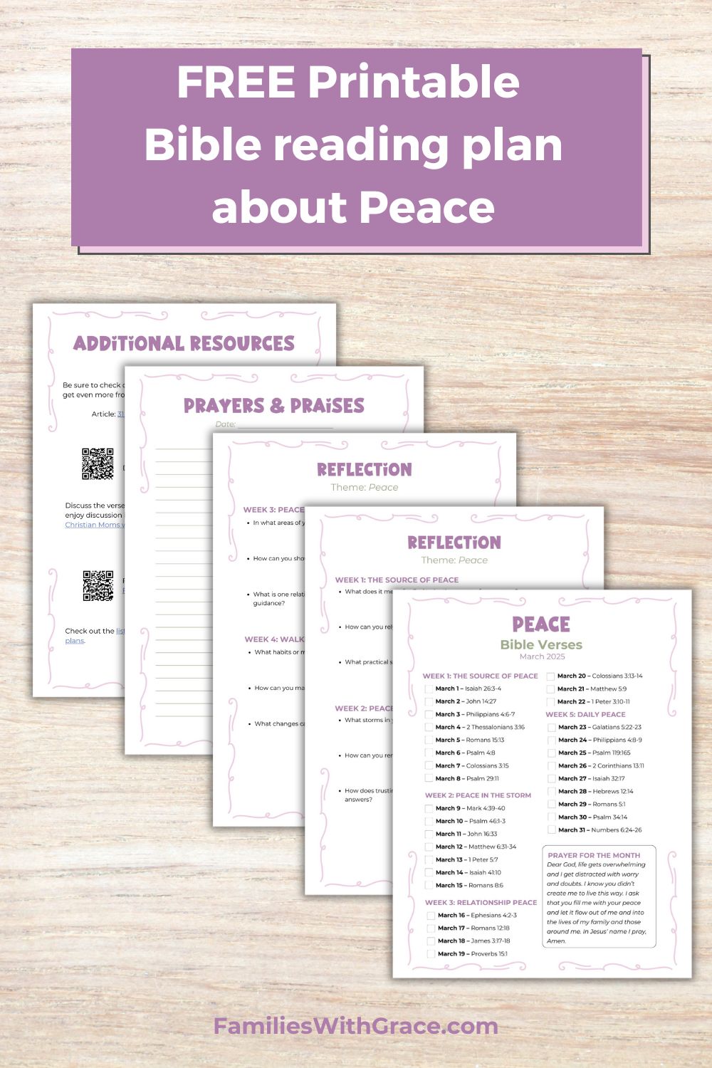 31 Bible verses about finding peace (with a free reading plan!)