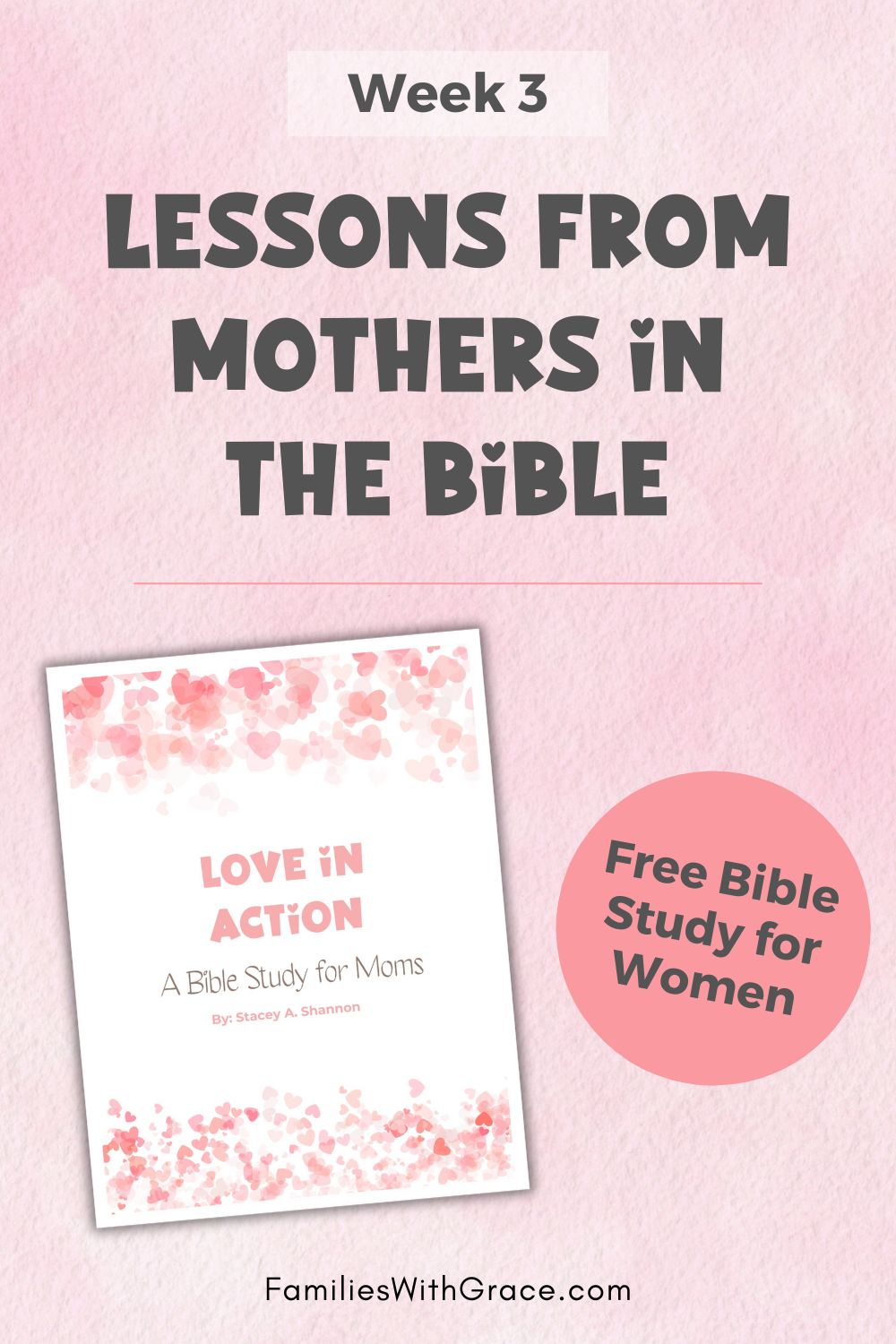 Lessons from mothers in the Bible