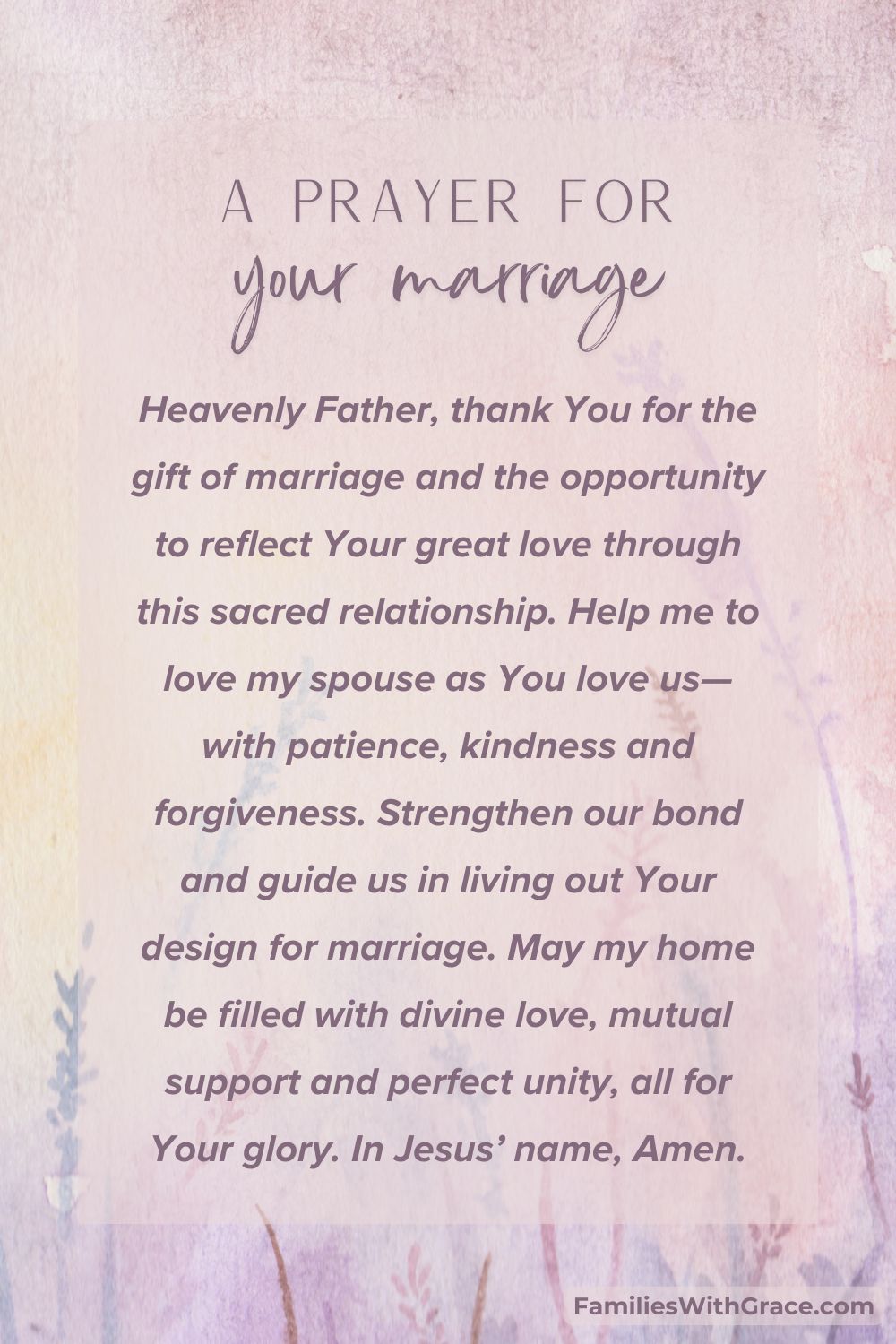 Bible verses on unconditional love in marriage