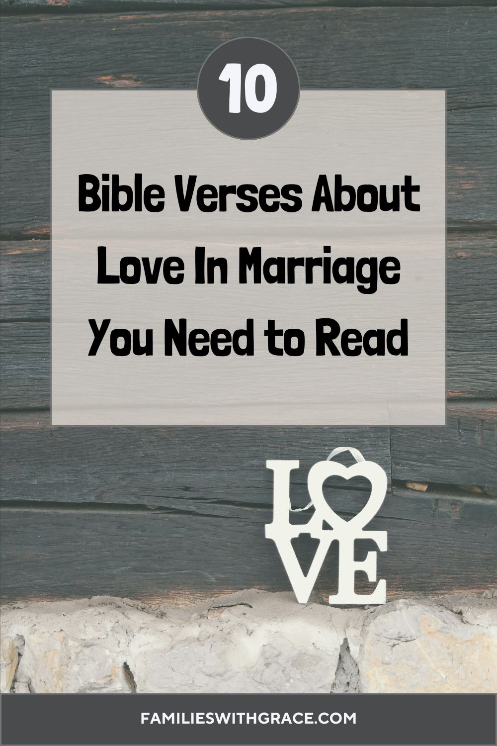 Bible verses on unconditional love in marriage