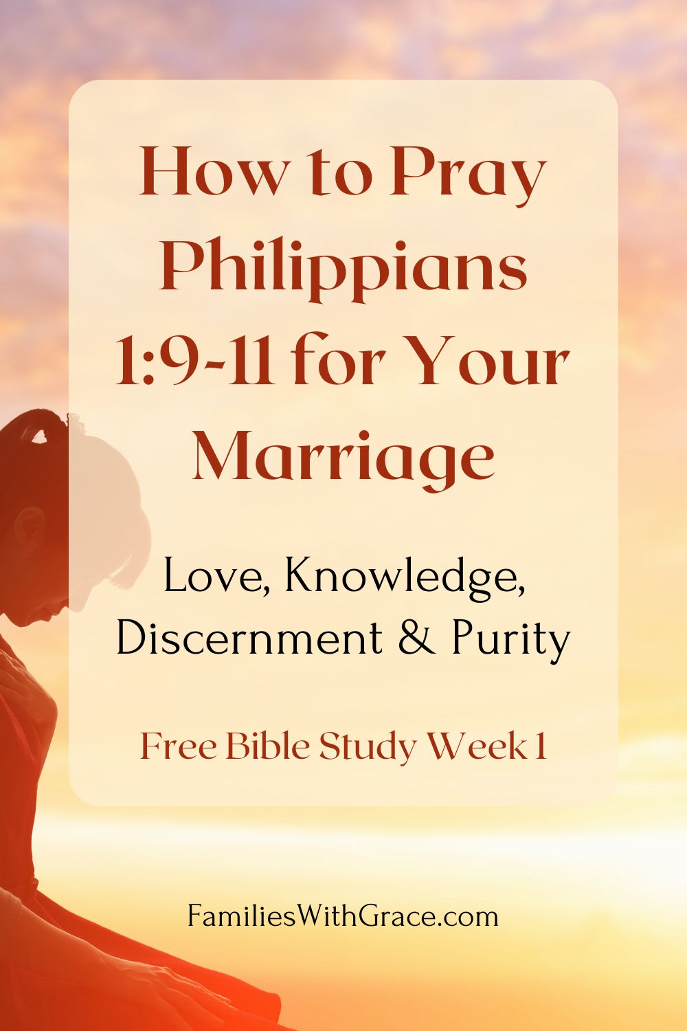 Praying for your marriage