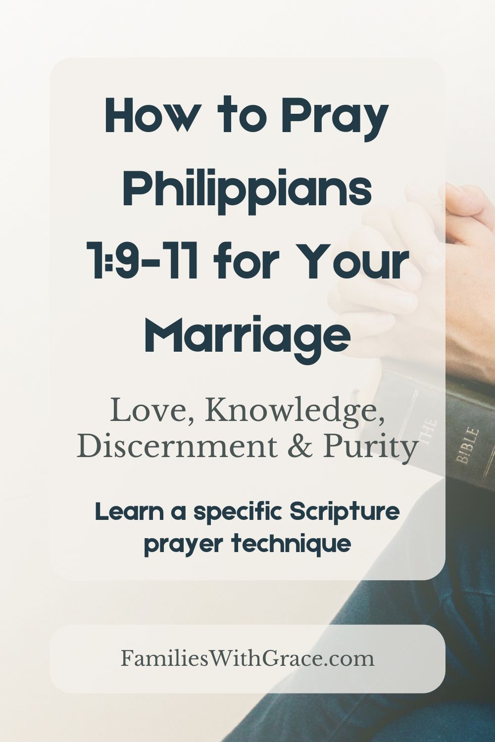 Praying for your marriage