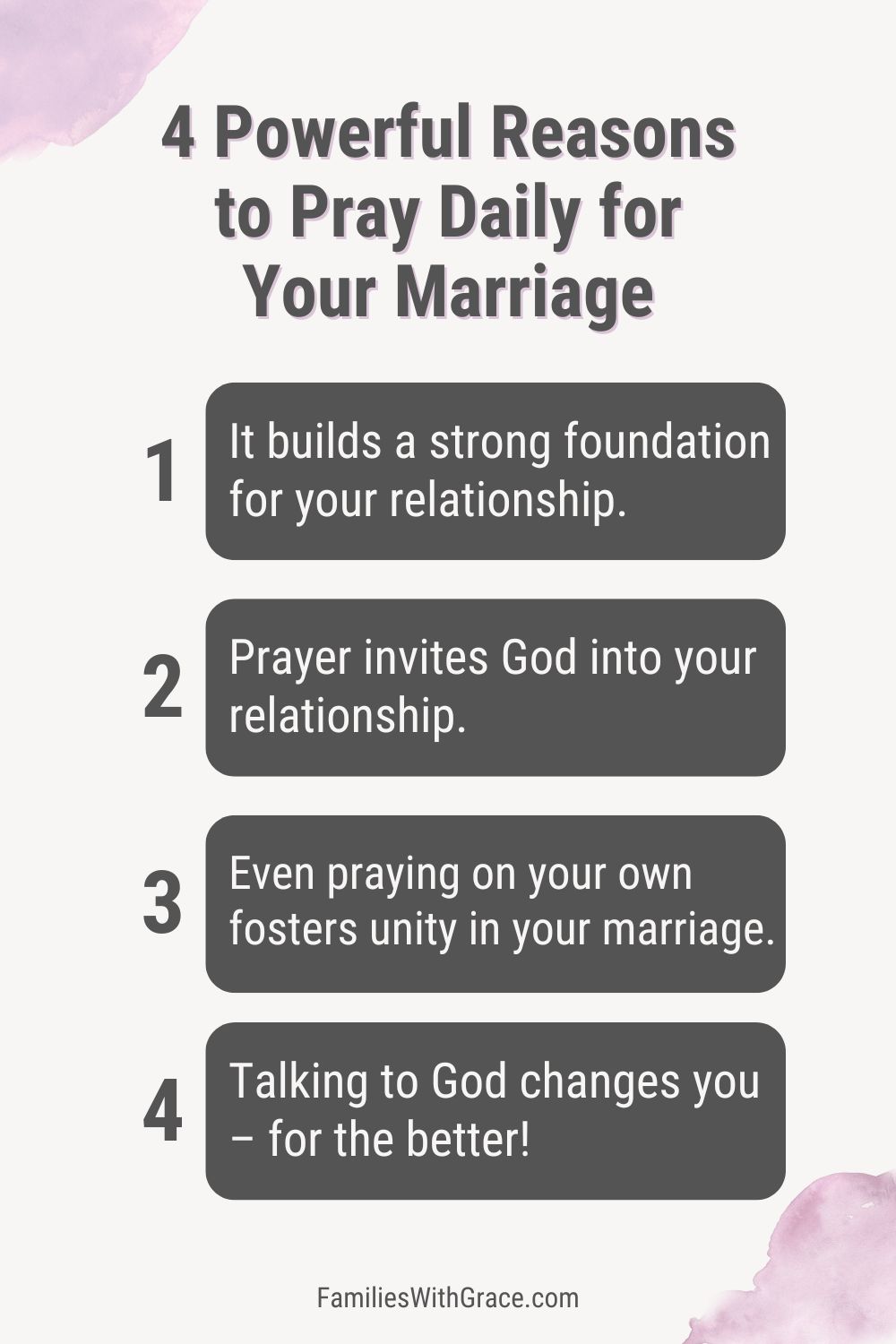 Praying for your marriage