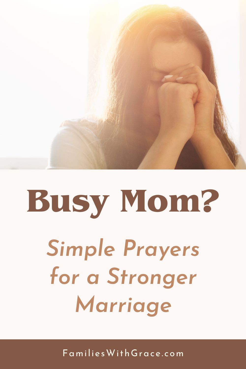 Praying for your marriage
