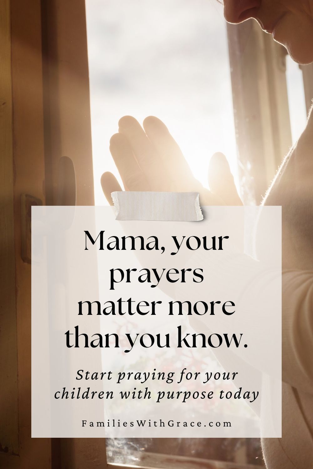 Praying for your children