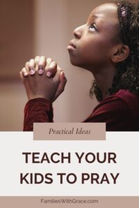 Teaching children to pray Pinterest image 11