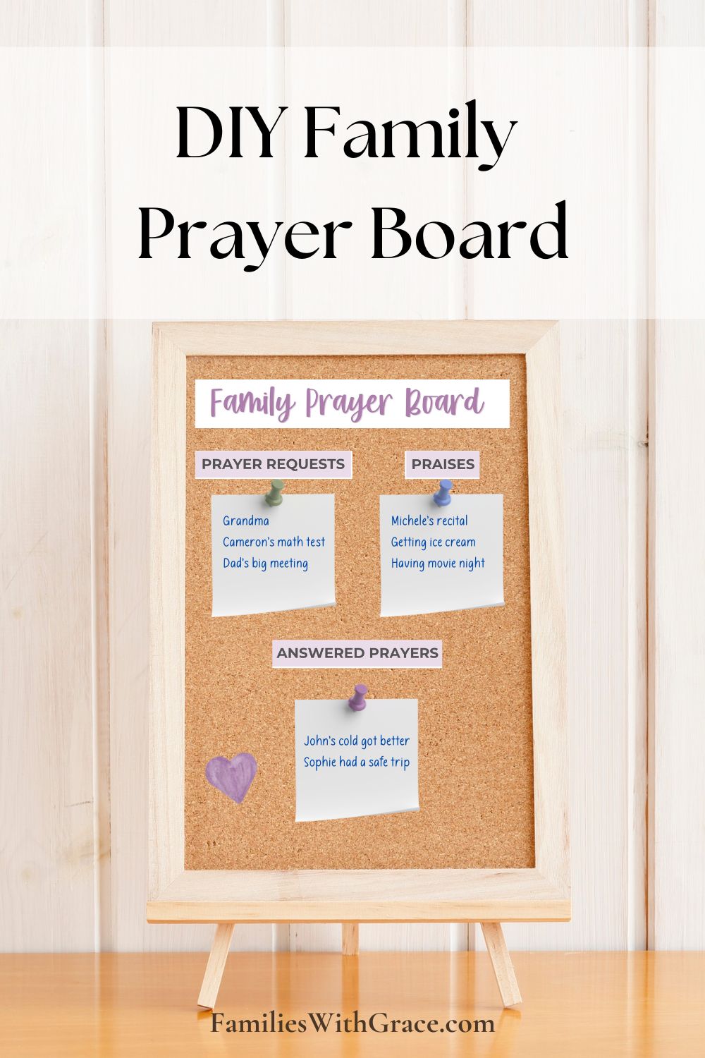 Teaching children to pray