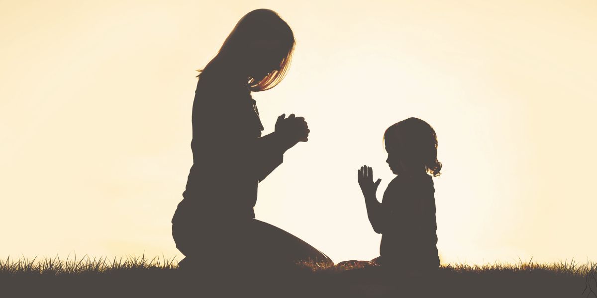 Teaching children to pray