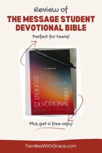 The Message Student Devotional Bible Pinterest image 4