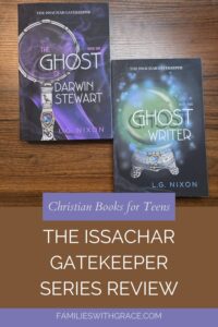 Christian books for teens: The Ghost Writer Pinterest image 1