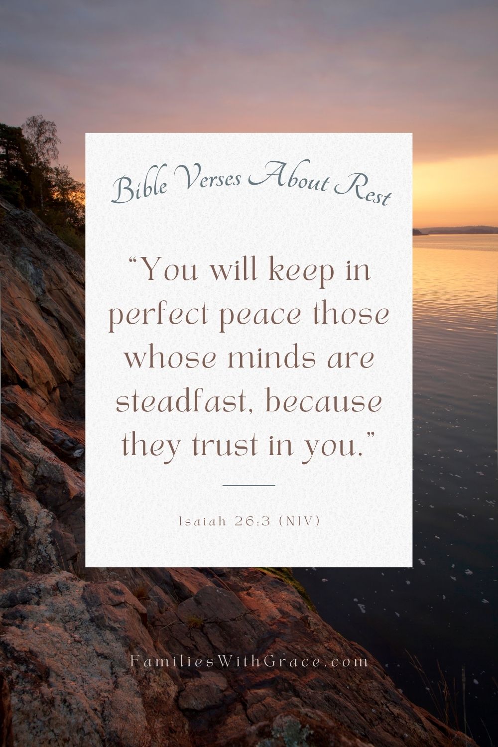 Bible verses about rest for busy moms: Finding peace in God\'s presence