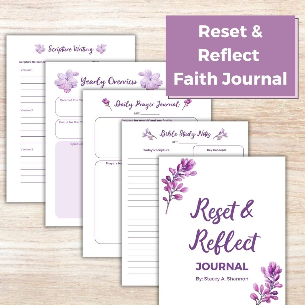 "Reset and Reflect Journal"