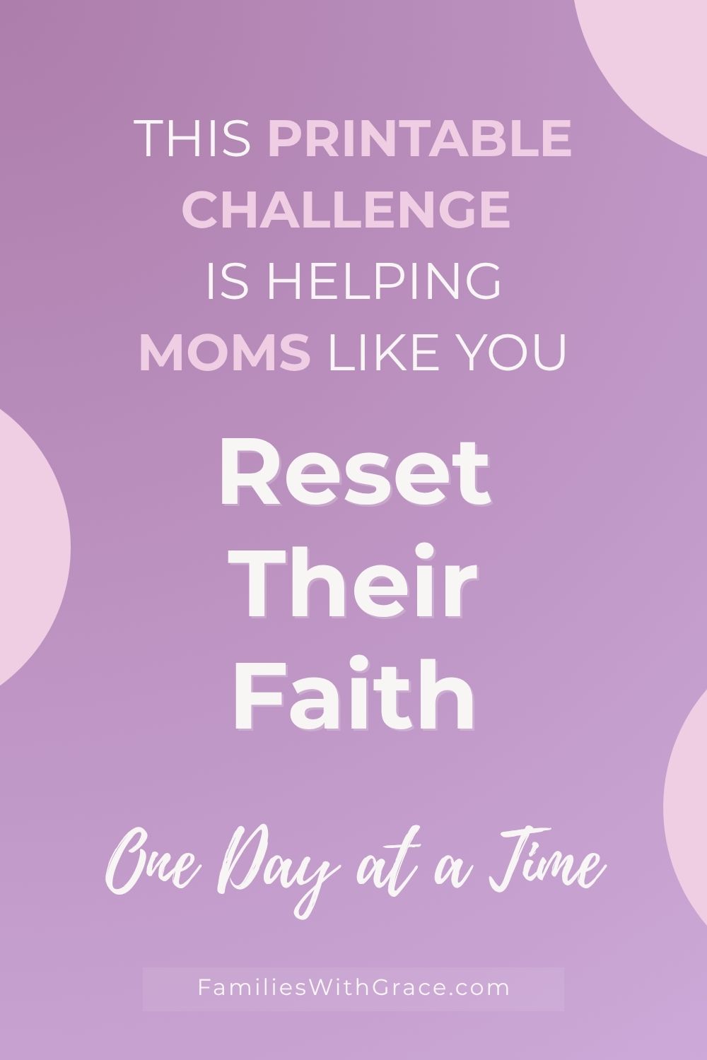 What does a reset in the Bible look like?