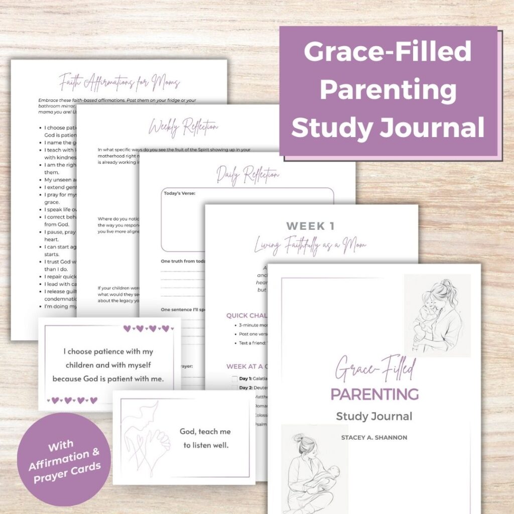 Grace-Filled Parenting study journal