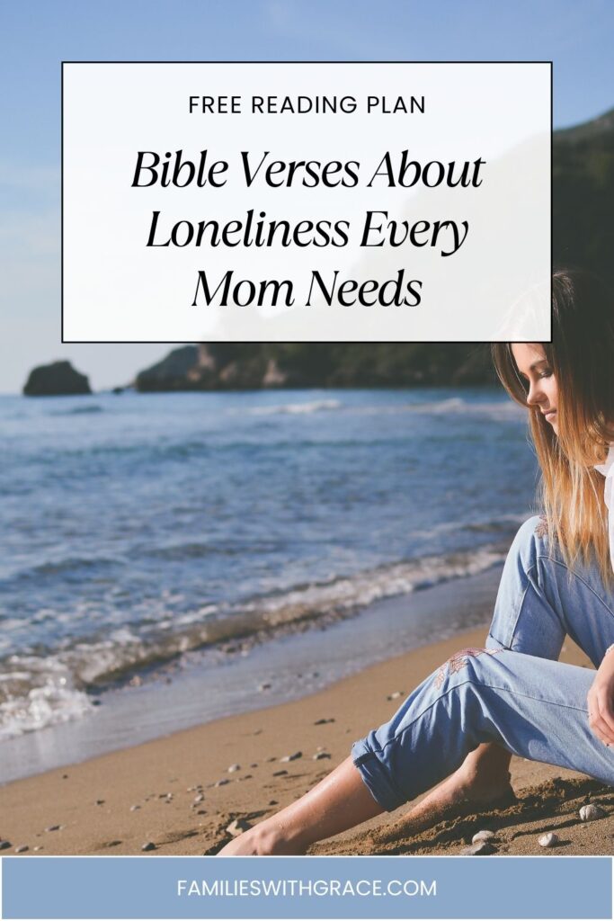 Bible verses about loneliness Pinterest image 04