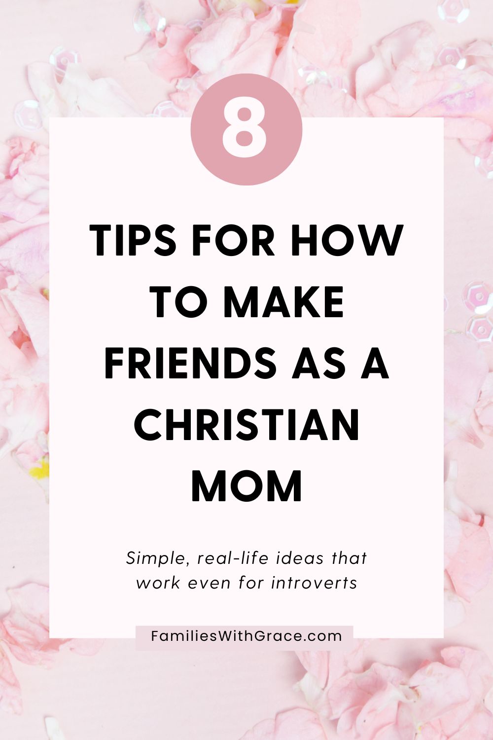 Tips for how to make friends as a Christian mom