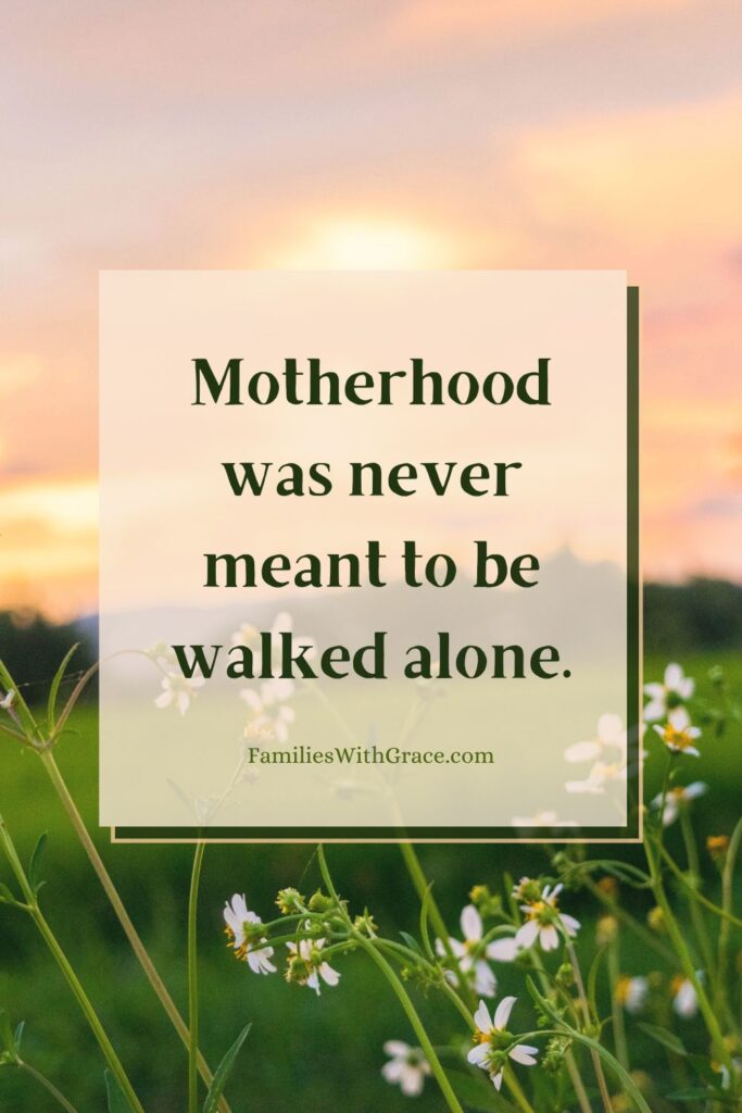 How to make friends as a Christian mom Pinterest image 11