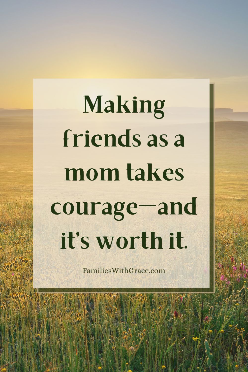 Tips for how to make friends as a Christian mom