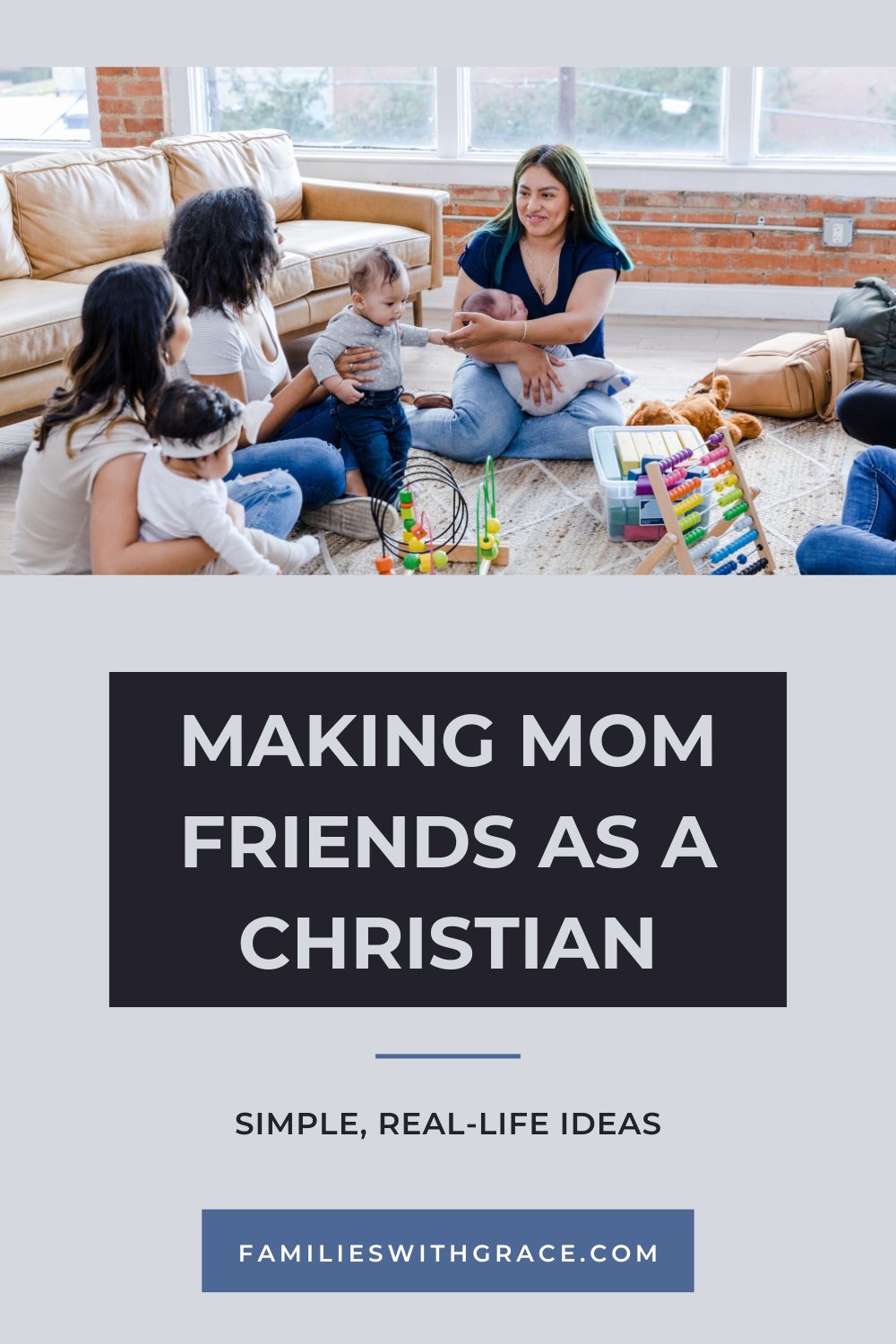 Tips for how to make friends as a Christian mom