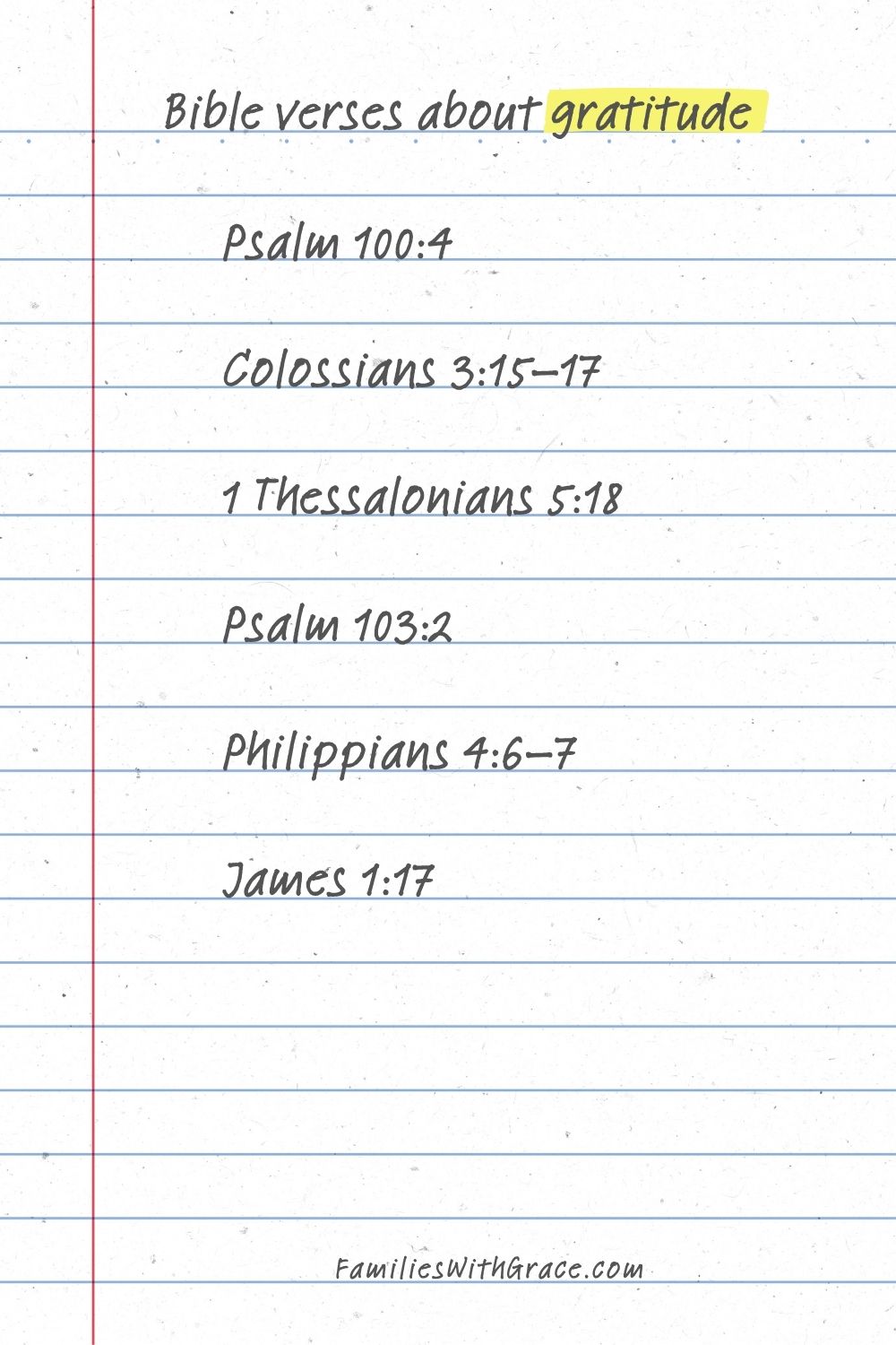What is gratitude in the Bible? Verses about thankfulness