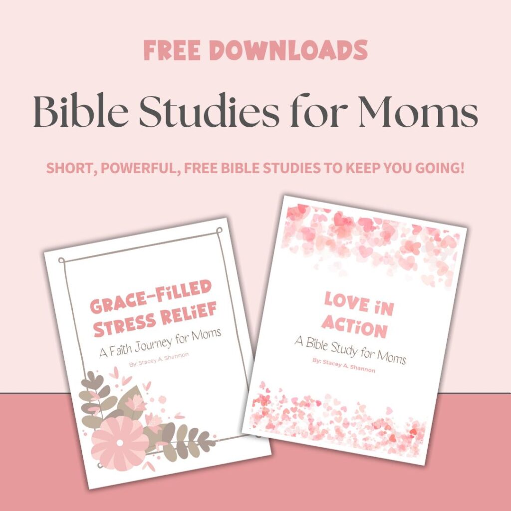 Free Bible studies for moms IG image link