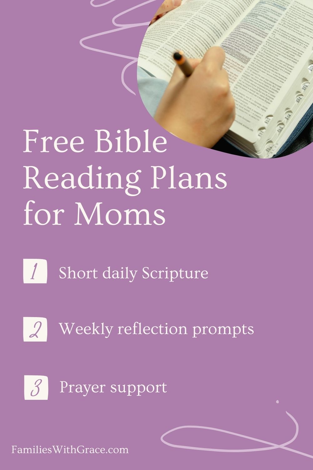 Free Bible reading plans for moms