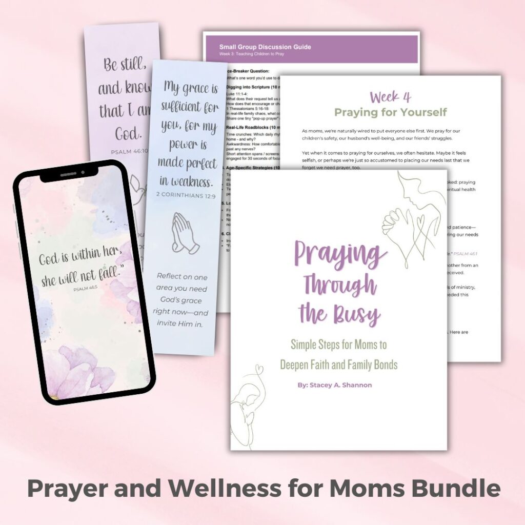 Free prayer and wellness kit for moms