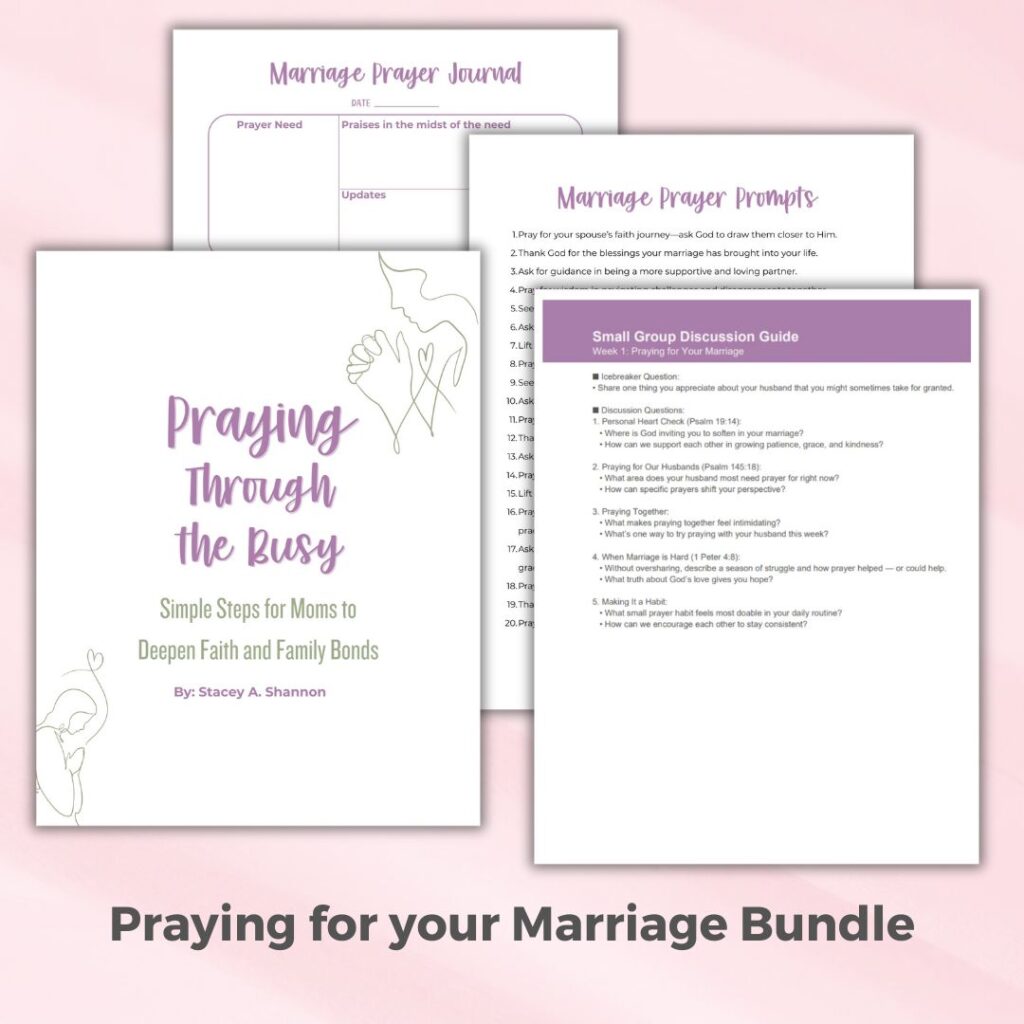 Praying for your marriage free resources