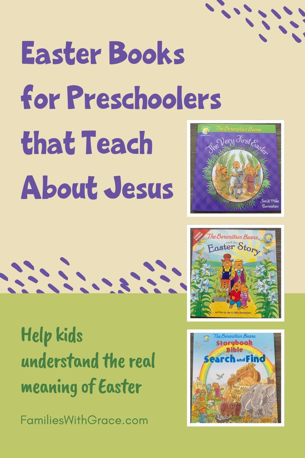 3 Best Easter books for preschoolers that teach about Jesus