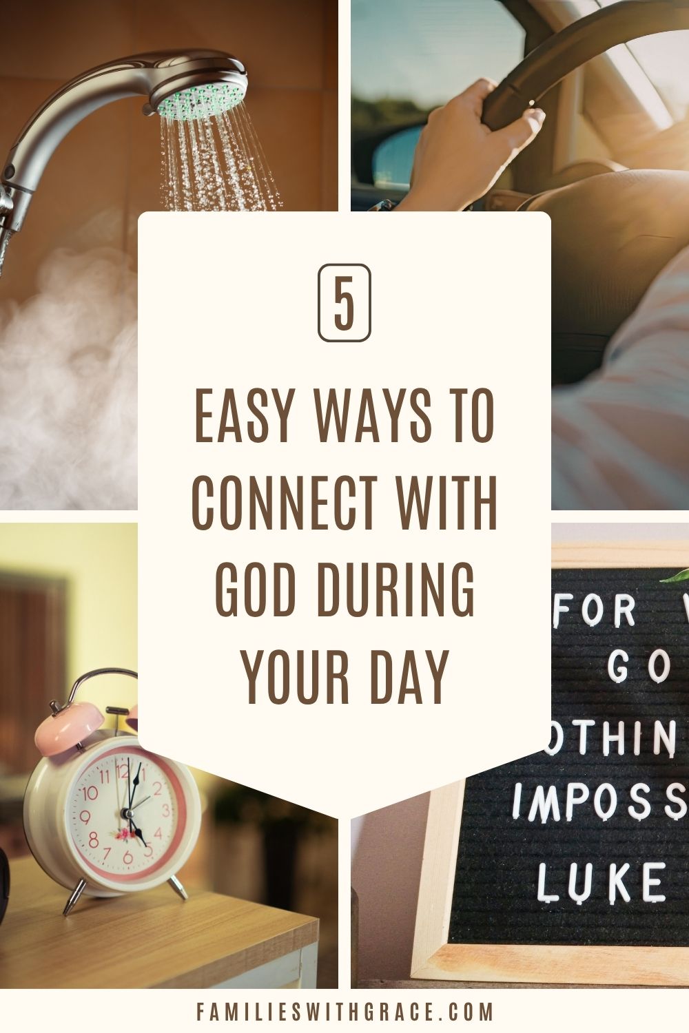 How to connect with God in everyday life as a busy mom